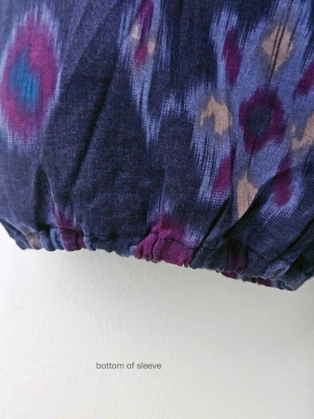 LUCKY BRAND cotton ikat print summer top L - Picture 6 of 6